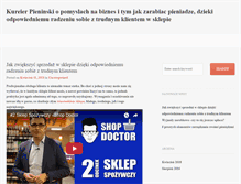 Tablet Screenshot of kurierpieninski.pl